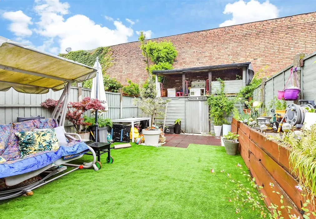 Rear Garden - Waterloo Road, Leyton - Wards of Kent