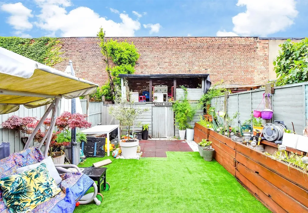 Rear Garden - Waterloo Road, Leyton - Wards of Kent