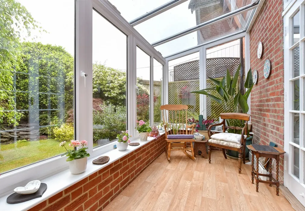 Conservatory - Church Hill, Totland Bay, Isle of Wight - Wards of Kent