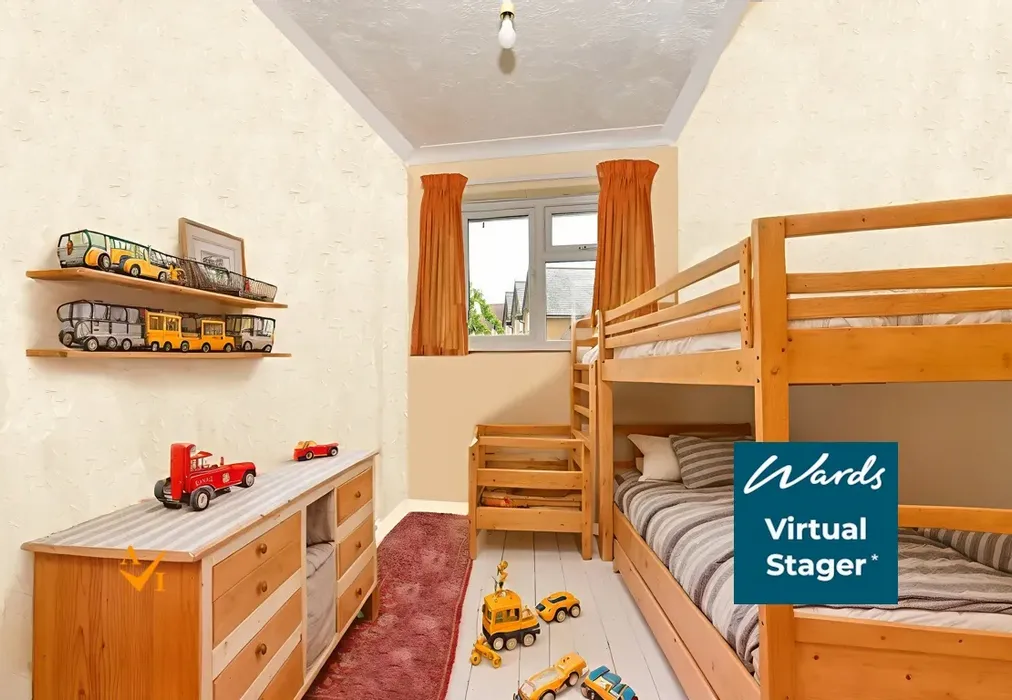 Bedroom 3 (Farmhouse style) - Old Farm Close, Whitstable, Kent - Wards of Kent