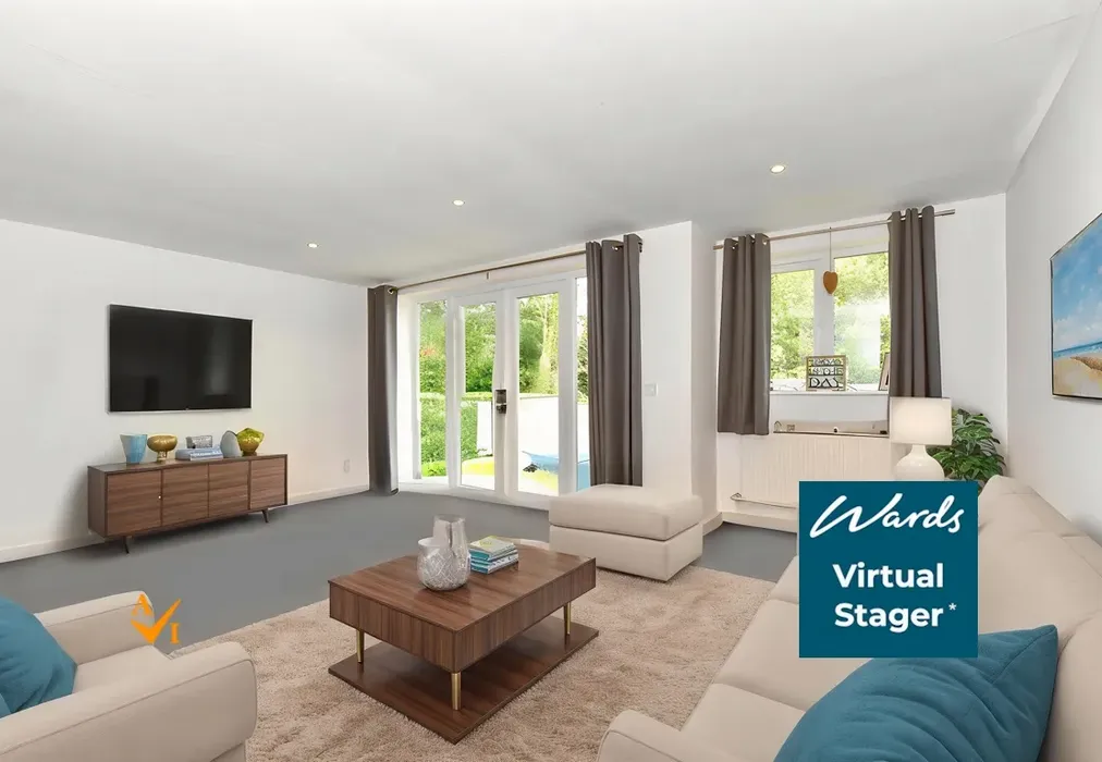 Lounge (Contemporary style) - Hythe Road, Dymchurch, Romney Marsh, Kent - Wards of Kent