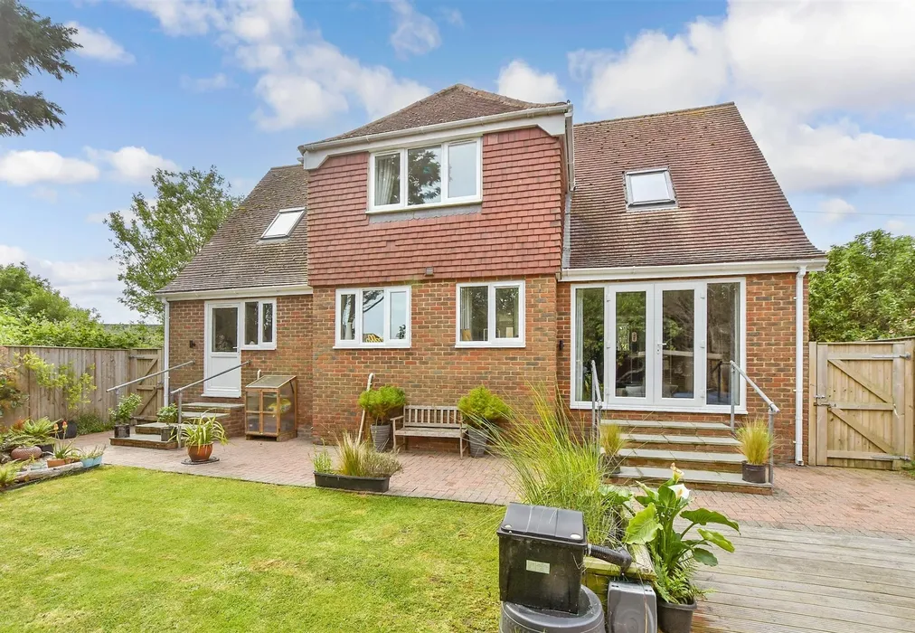 Rear Elevation - Hythe Road, Dymchurch, Romney Marsh, Kent - Wards of Kent