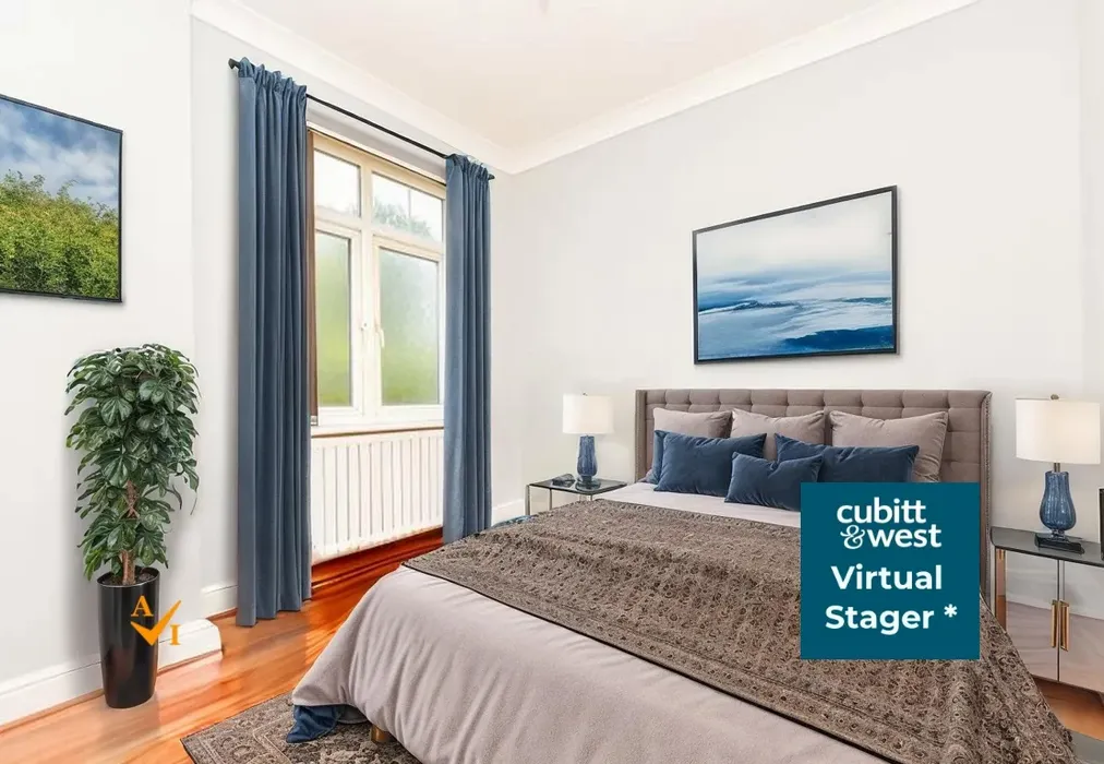 Bedroom 2 (Contemporary style) - Lesbourne Road, Reigate, Surrey - Wards of Kent