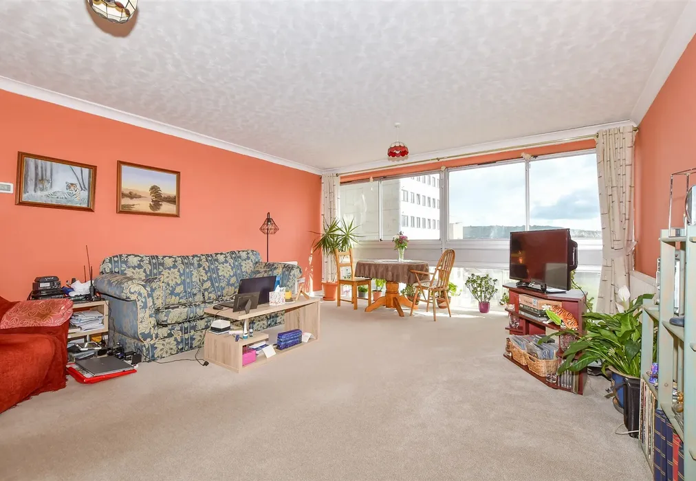 Living Room/Diner - West Terrace, Folkestone, Kent - Wards of Kent