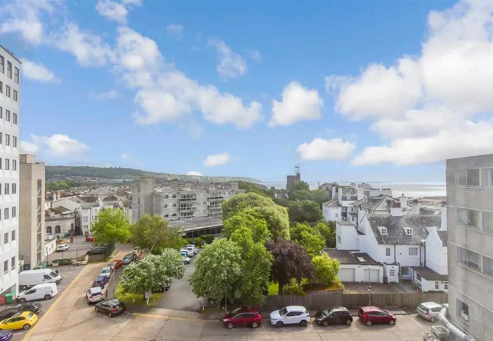 Views To Rear - West Terrace, Folkestone, Kent - Wards of Kent