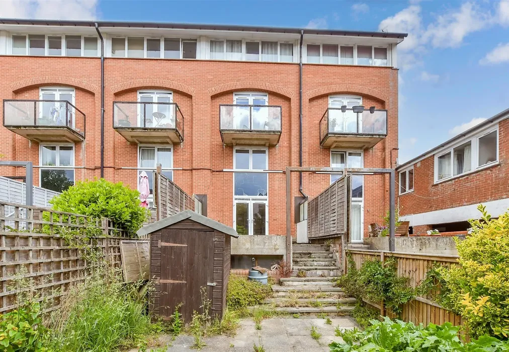 Rear Elevation - Grimston Gardens, Folkestone, Kent - Wards of Kent