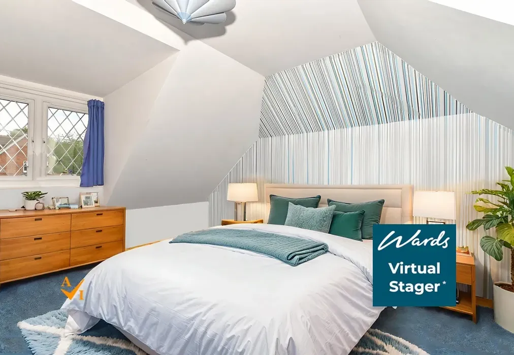 Bedroom 1 (Modern style) - Station Road, Headcorn, Ashford, Kent - Wards of Kent