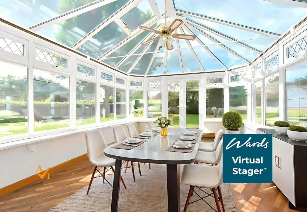 Conservatory Area (Modern style) - Station Road, Headcorn, Ashford, Kent - Wards of Kent