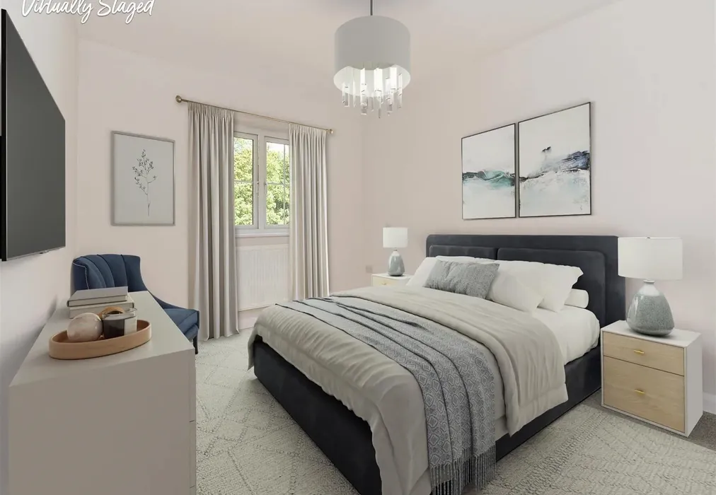 Bedroom 1 Virtually Staged - Dynamo Close, High Street, Headcorn, Ashford, Kent - Wards of Kent