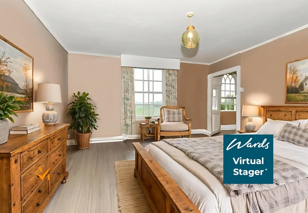 Bedroom 1 (Farmhouse style) - St. Mary's Road, Dymchurch, Romney Marsh, Kent - Wards of Kent