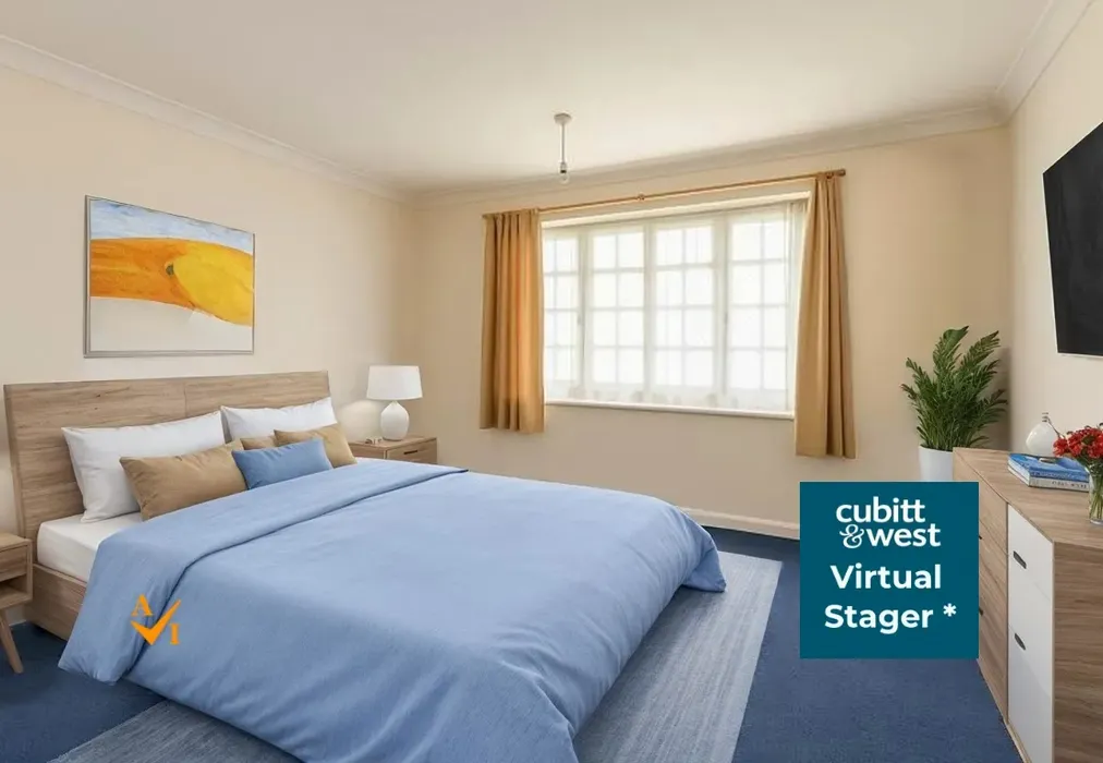 Bedroom 2 (Contemporary style) - Broadwater Street West, Worthing, West Sussex - Wards of Kent