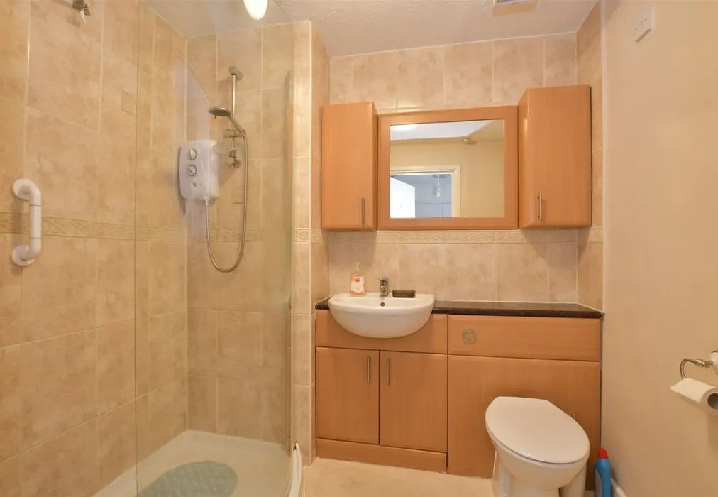 Shower Room - Abbs Cross Gardens, Hornchurch, Essex - Wards of Kent