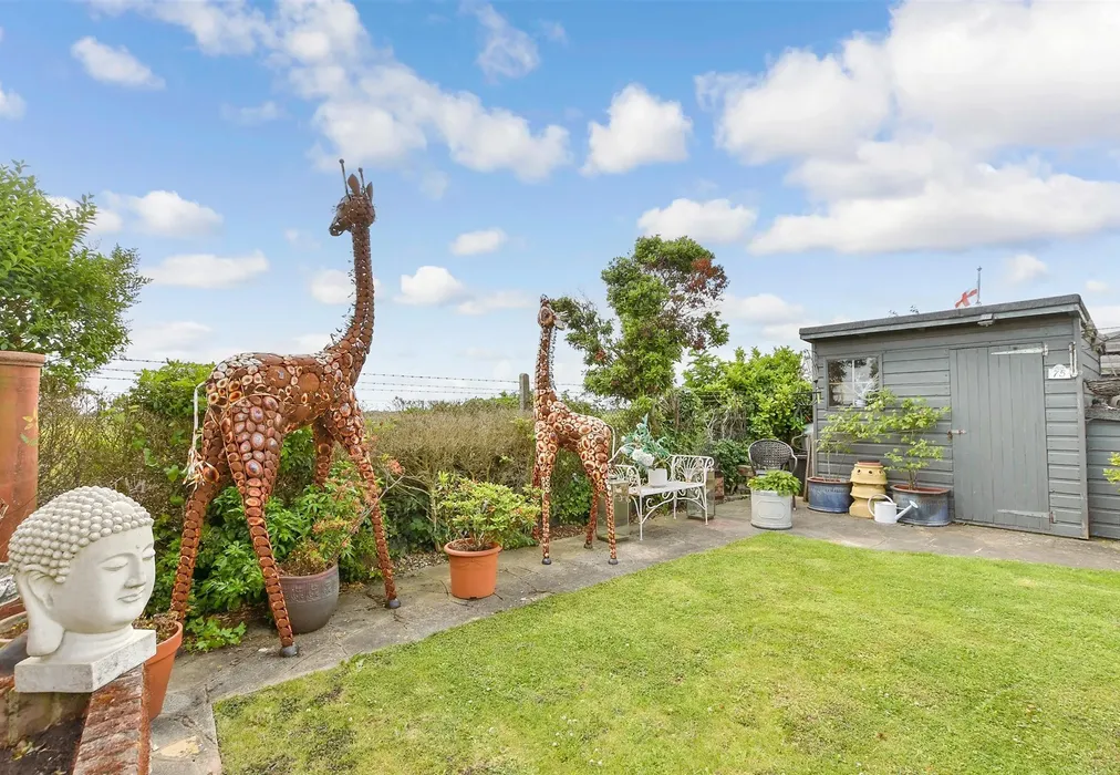 Rear Garden - Dane Road, Minnis Bay, Birchington, Kent - Wards of Kent