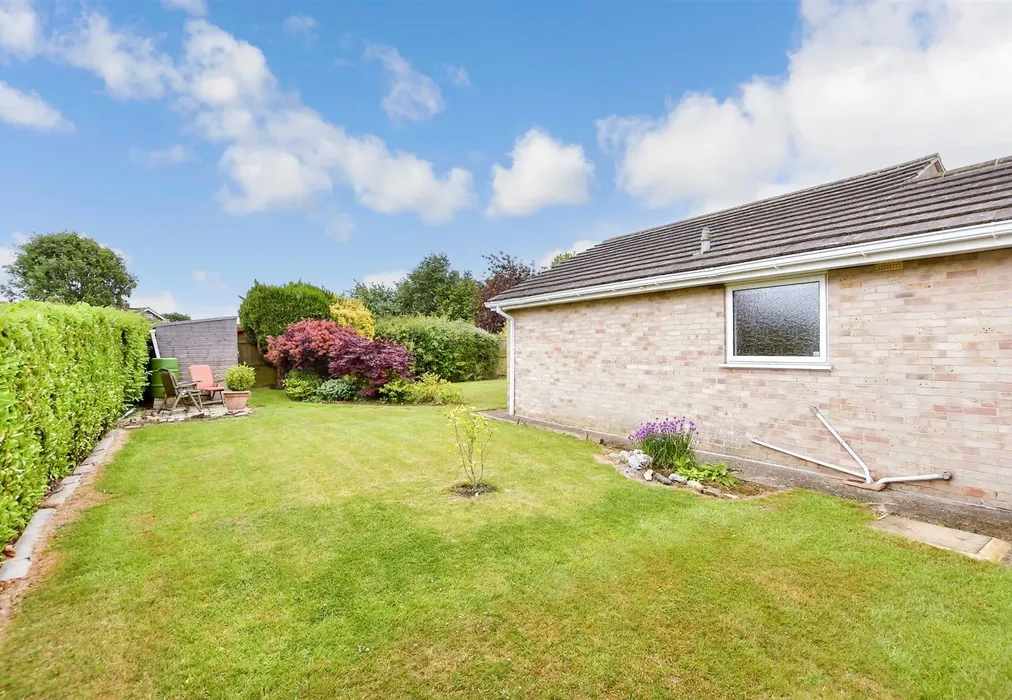 Rear Garden - Bewsbury Crescent, Whitfield, Dover, Kent - Wards of Kent