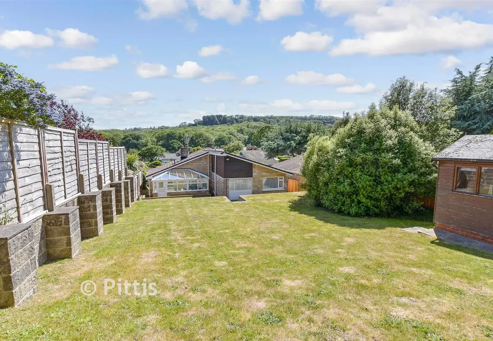 Rear Garden - Chatsworth Avenue, Shanklin, Isle of Wight - Wards of Kent