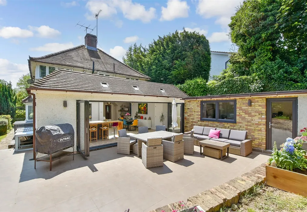 Rear Elevation - Grovelands Road, Purley, Surrey - Wards of Kent
