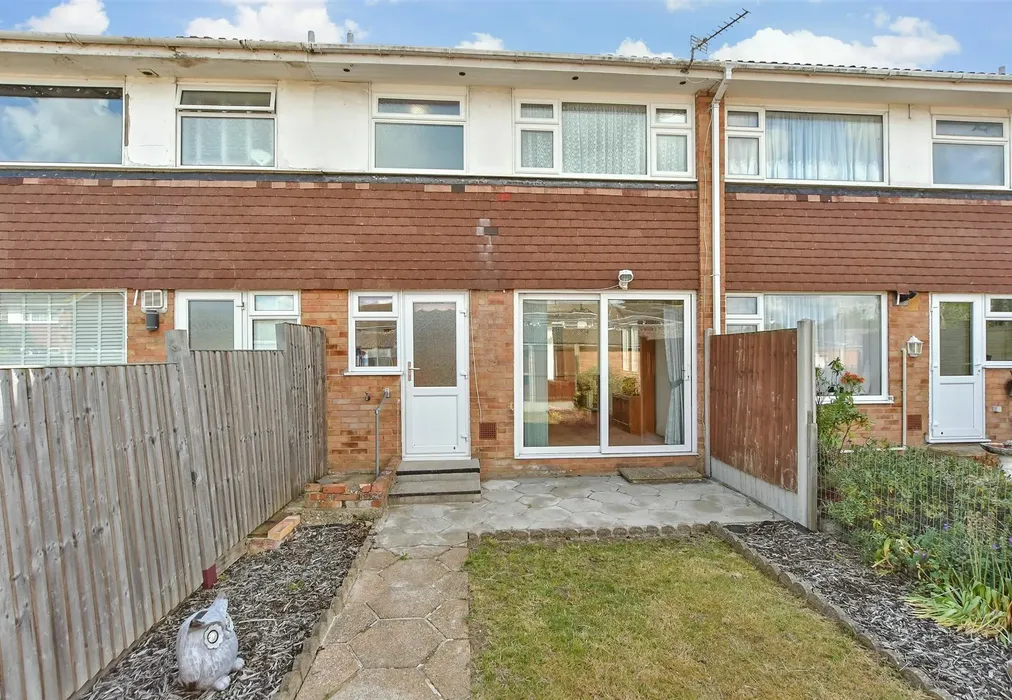 Rear Elevation - Beaconsfield Road, Sittingbourne, Kent - Wards of Kent