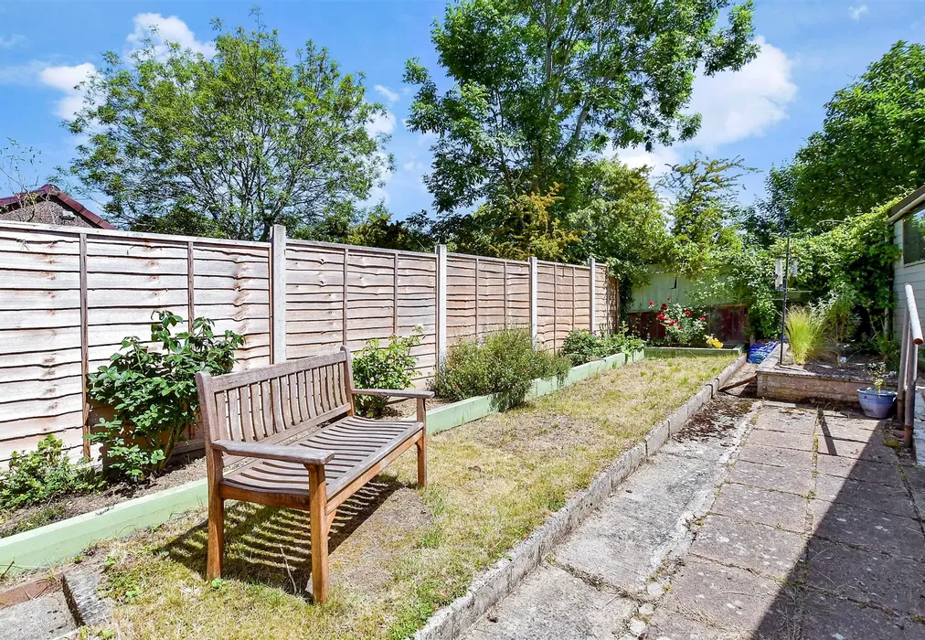 Rear Garden - Foxden Drive, Downswood, Maidstone, Kent - Wards of Kent
