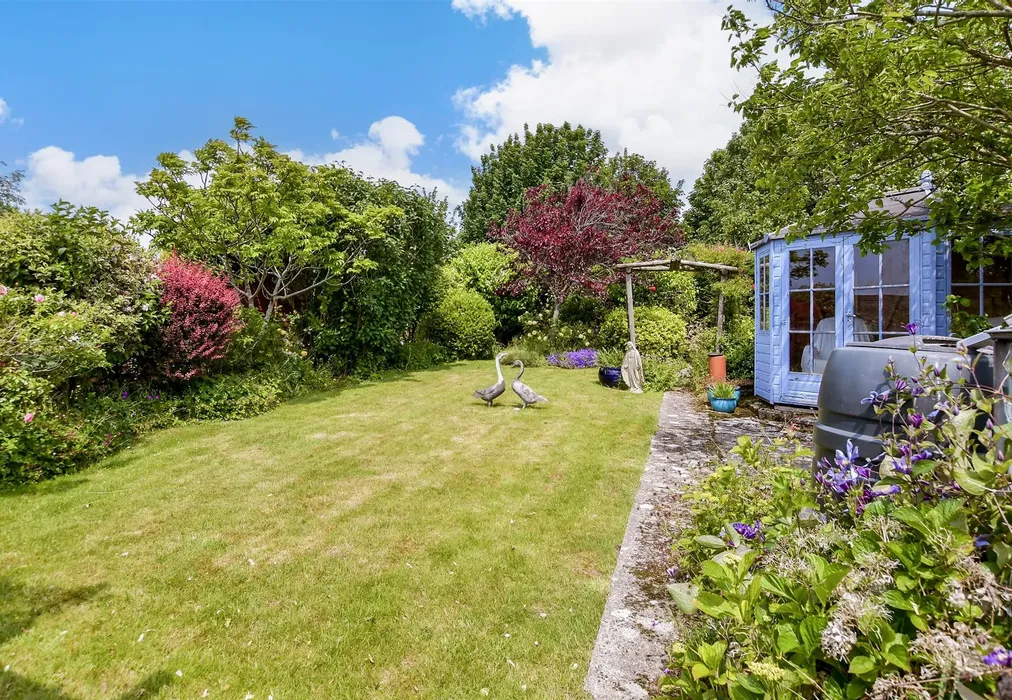 Rear Garden - McWilliam Road, Woodingdean, Brighton, East Sussex - Wards of Kent