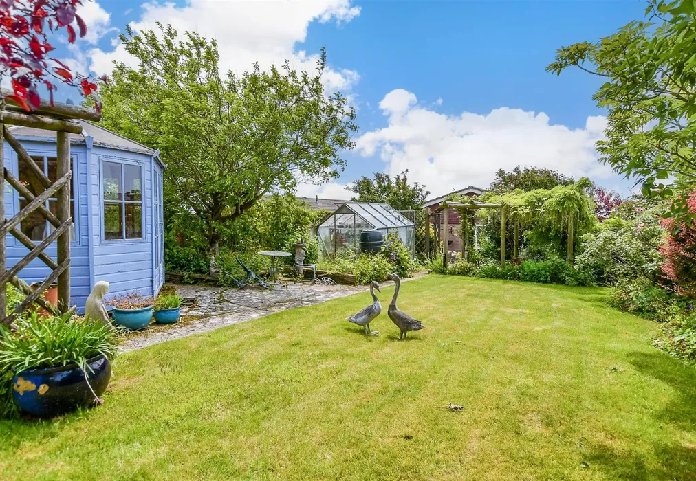 Rear Garden - McWilliam Road, Woodingdean, Brighton, East Sussex - Wards of Kent