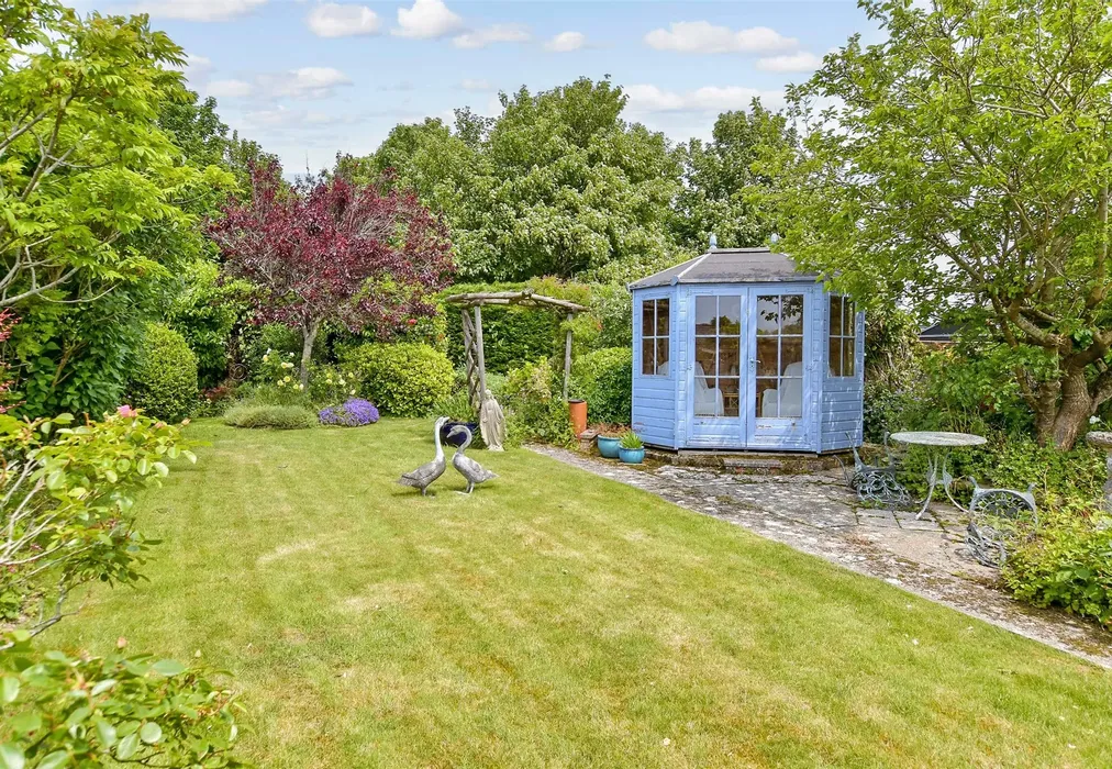 Rear Garden - McWilliam Road, Woodingdean, Brighton, East Sussex - Wards of Kent