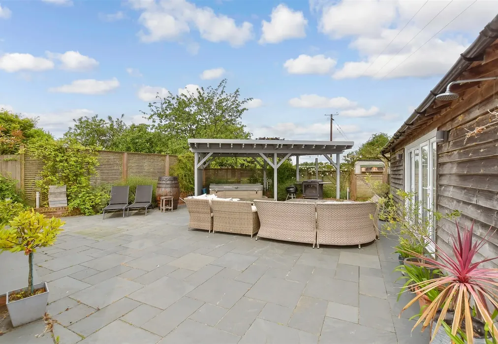 Patio / Decking - Exted, Canterbury, Kent - Wards of Kent