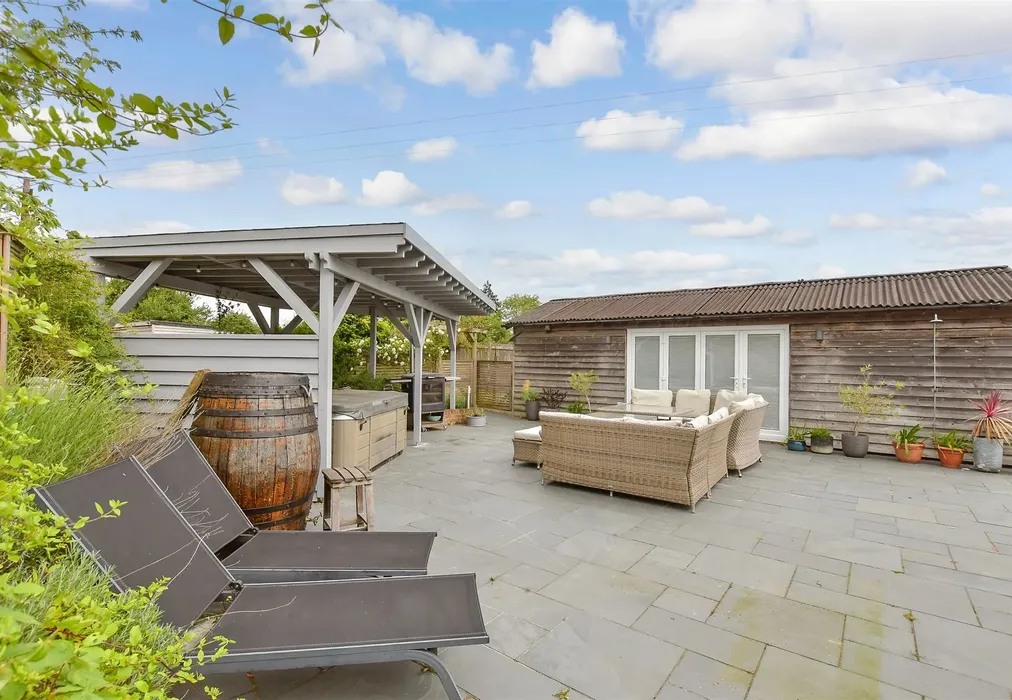 Patio / Decking - Exted, Canterbury, Kent - Wards of Kent