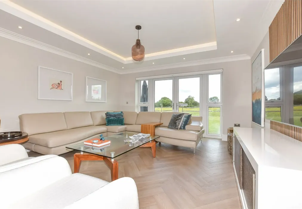 Living Room - The Street, Bossingham, Canterbury, Kent - Wards of Kent
