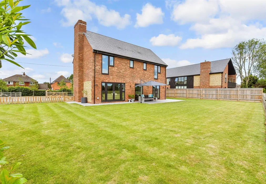 Rear Elevation - The Street, Bossingham, Canterbury, Kent - Wards of Kent