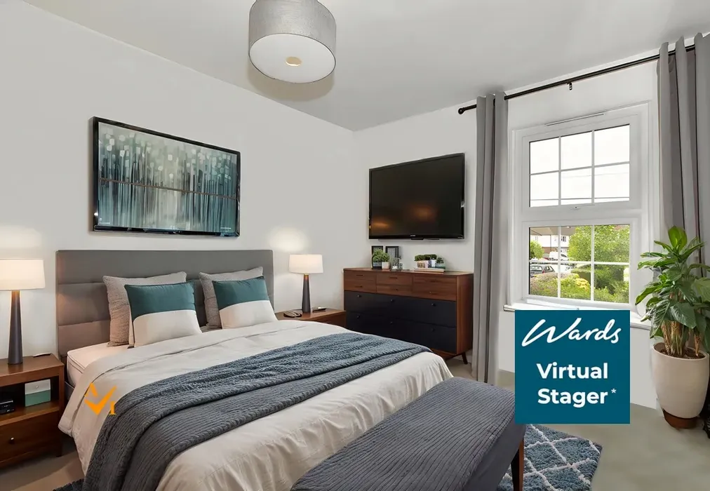 Bedroom 1 (Modern style) - Bell Lane, Ditton, Aylesford, Kent - Wards of Kent
