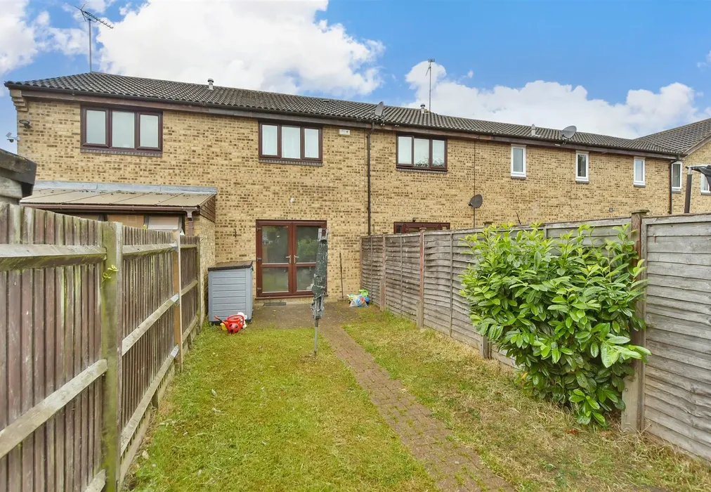 Rear Elevation - Merleburgh Drive, Kemsley, Sittingbourne, Kent - Wards of Kent