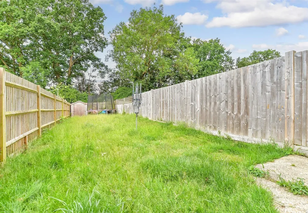 Rear Garden - Bathurst Road, Staplehurst, Kent, Kent - Wards of Kent