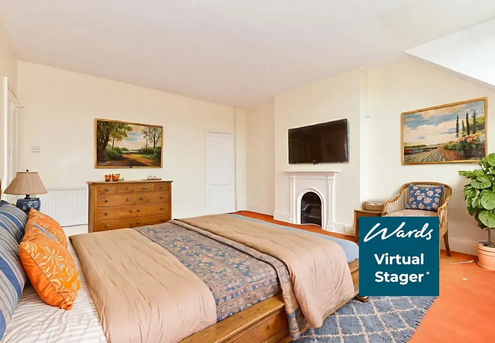 Bedroom 1 (Farmhouse style) - Bouverie Road West, Folkestone, Kent - Wards of Kent