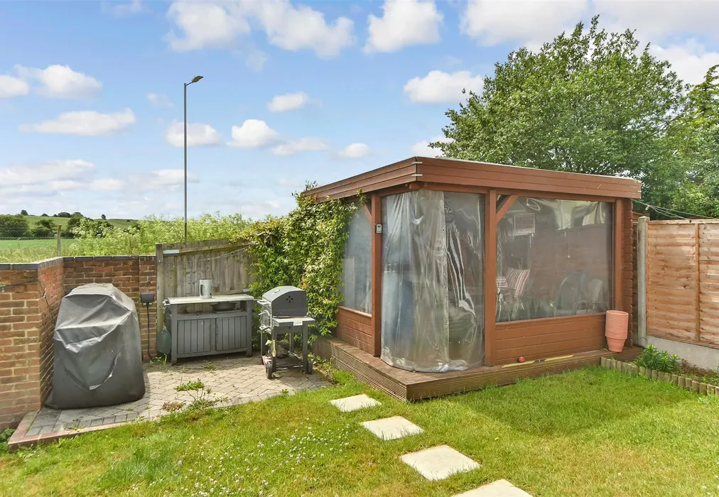Rear Garden - Wadham Place, Sittingbourne, Kent - Wards of Kent