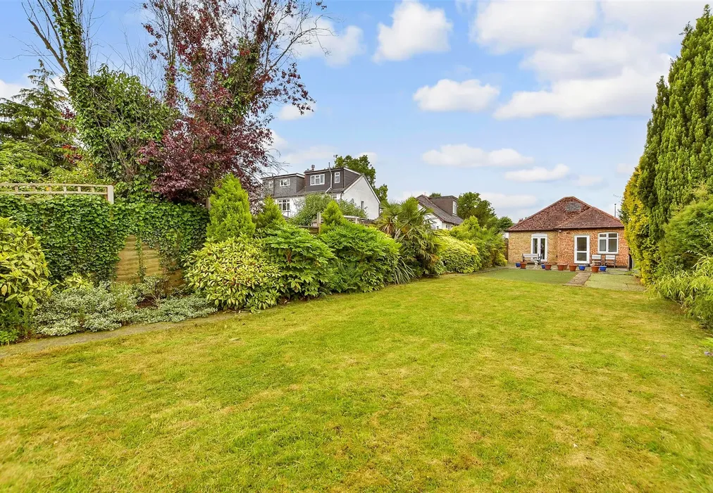Rear Garden - Sutton Road, Maidstone, Kent - Wards of Kent