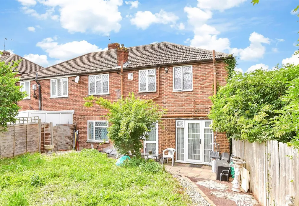 Rear Elevation - Central Park Gardens, Chatham, Kent - Wards of Kent