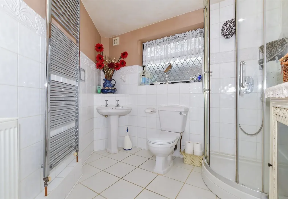 Shower Room - Amsbury Road, Hunton, Maidstone, Kent - Wards of Kent