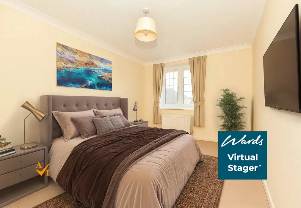 Bedroom 1 (Contemporary style) - Manor Road, Deal, Kent - Wards of Kent