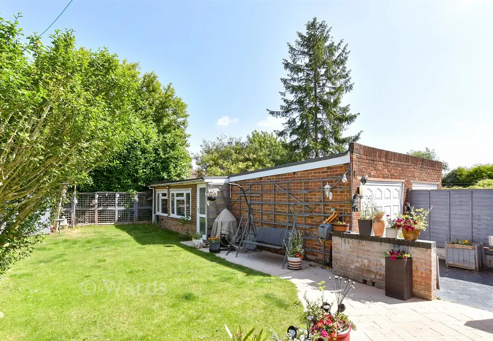 Rear Garden - Stangate Road, Strood, Rochester, Kent - Wards of Kent