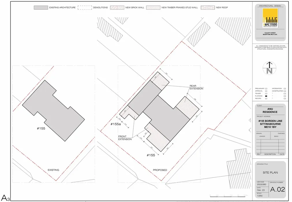 Planning permission - Borden Lane, Sittingbourne, Kent - Wards of Kent