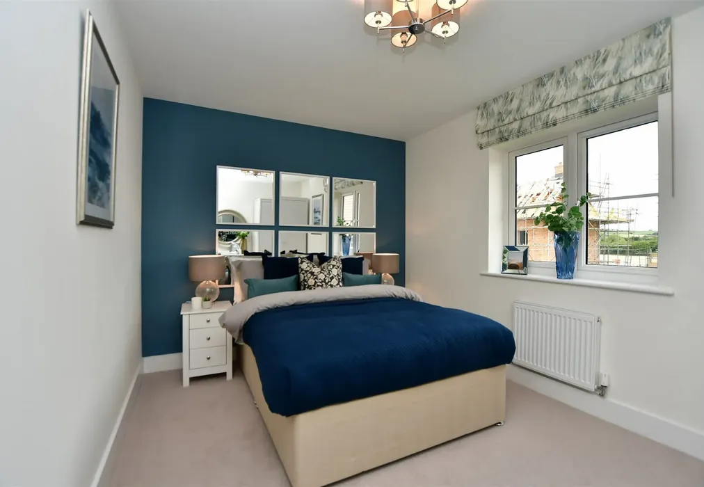 Bedroom Example - Blake Gardens, Scocles Road, Minster On Sea, Sheerness, Kent - Wards of Kent