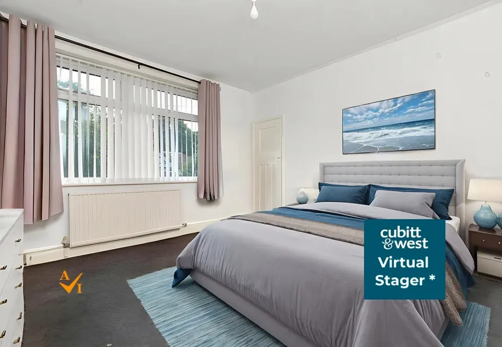 Bedroom 1 (Contemporary style) - Oak Avenue, Shirley, Croydon, Surrey - Wards of Kent