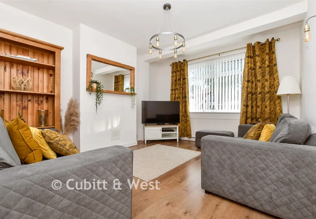 Living Room - Oak Avenue, Shirley, Croydon, Surrey - Wards of Kent