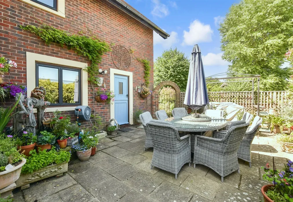 Patio / Decking - Lime Tree Court, Freshwater, Isle of Wight - Wards of Kent