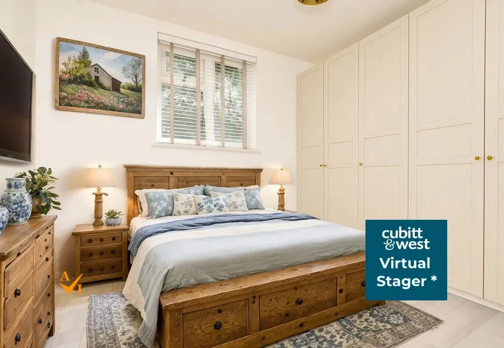 Bedroom 1 (Farmhouse style) - Croft Road, Sutton, Surrey - Wards of Kent
