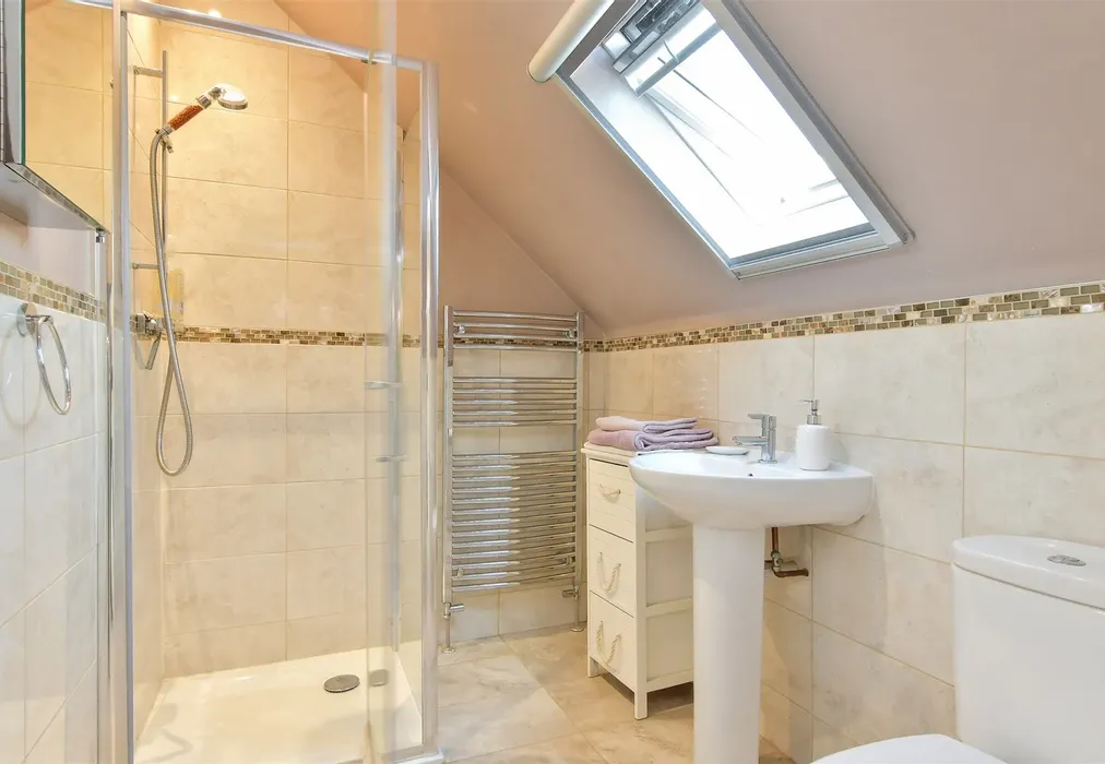 Shower Room - Sea Lane, Ferring, West Sussex - Wards of Kent