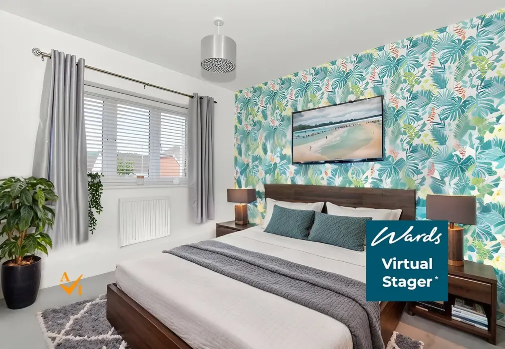 Bedroom 2 (Modern style) - Matthews Close, Snodland, Kent - Wards of Kent