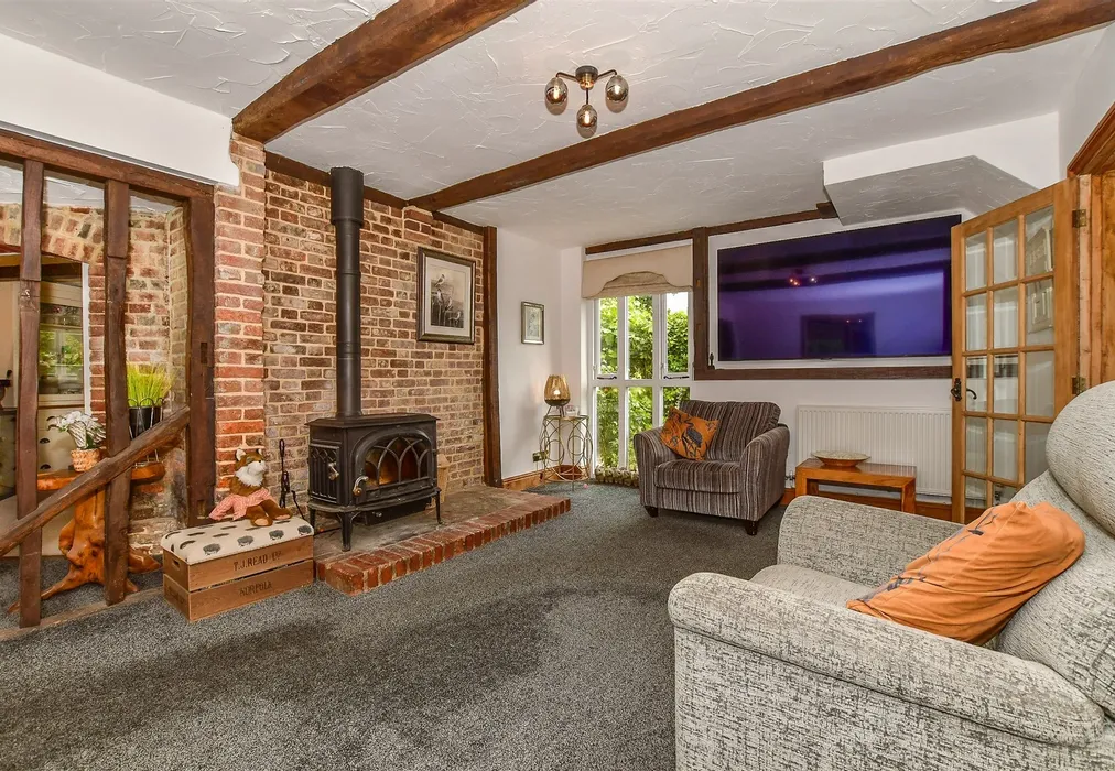 Inner Lounge/ Sitting Room - Station Road, Northiam, Rye, East Sussex - Wards of Kent