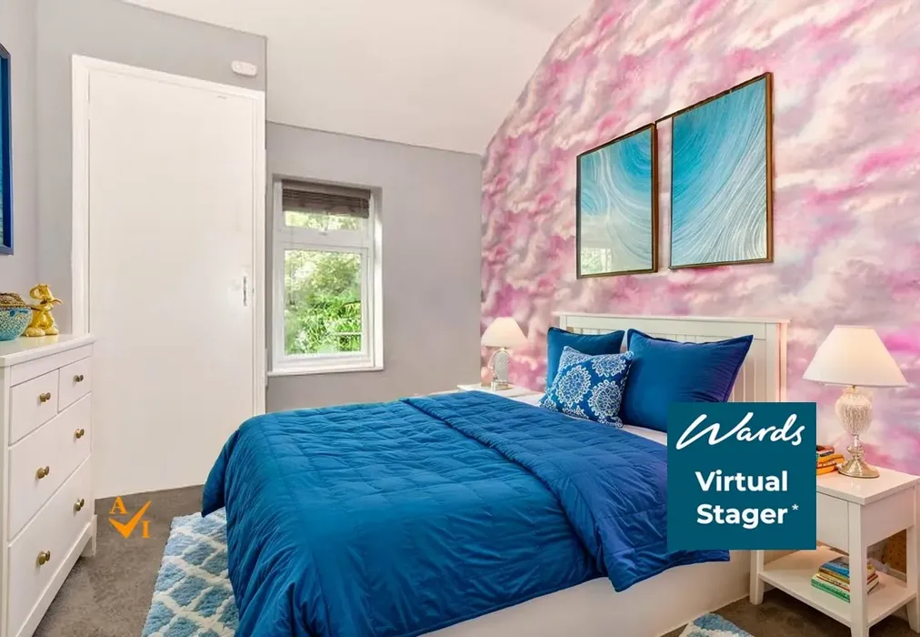 Bedroom 4 (Contemporary style) - Grove Road, Folkestone, Kent - Wards of Kent