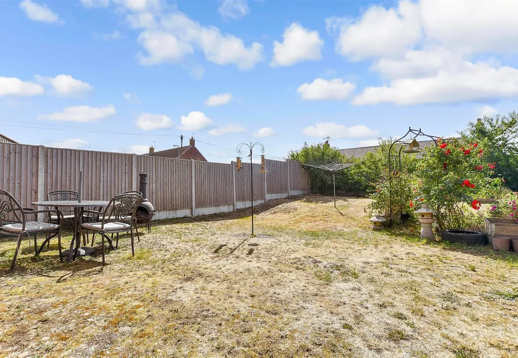 Rear Garden - The Green, Lydd, Kent - Wards of Kent